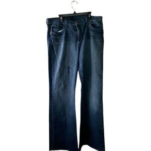 Common Genes Jeans Womens 14 High Rise Straight Leg Stonewash Streetwear Denim